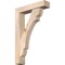 Ekena Millwork Olympic Block Smooth Bracket w/ Offset Brace, Douglas Fir, 5 1/2"W x 24"D x 36"H BKT0604X24X36OLY05SDF - alternate 1